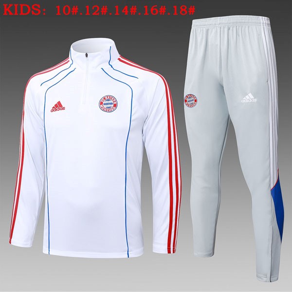 Ninos Sudadera De Training Bayern Munich 2025/26 Blanco 5